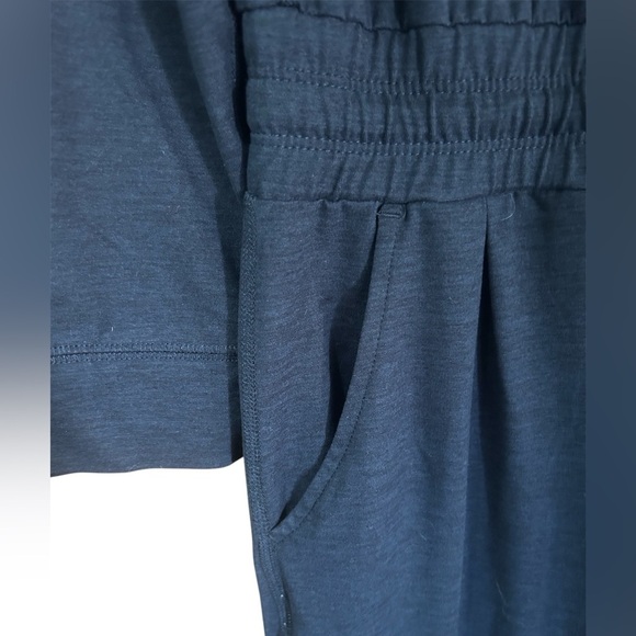 Vuori Lux Henley Jumpsuit in Dark Navy - Picture 4 of 5